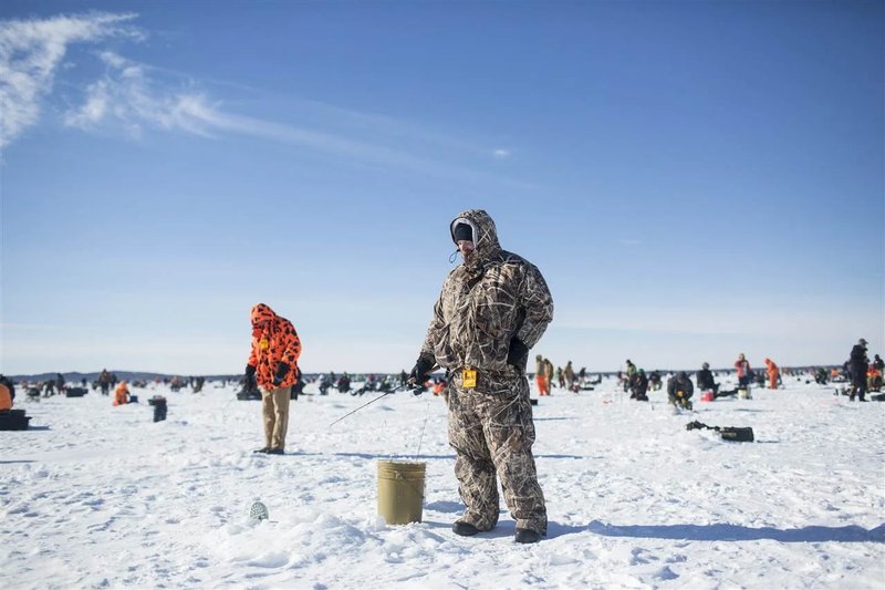 Ice fishing in United Kigdom